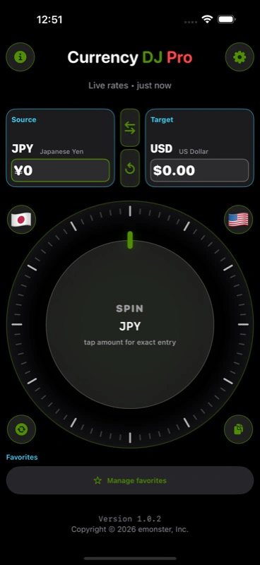 Currency DJ captura de la app